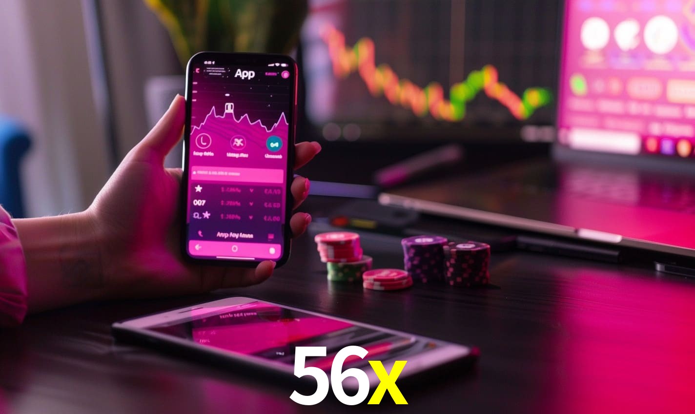 Recursos Exclusivos do App 56x - Modo Offline, Login Biométrico